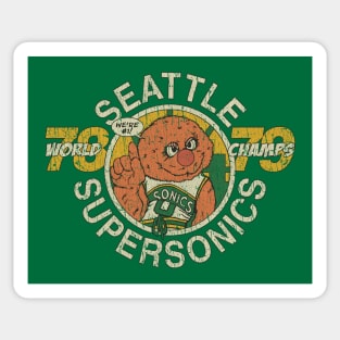 Supersonics We're Number One 1979 Sticker